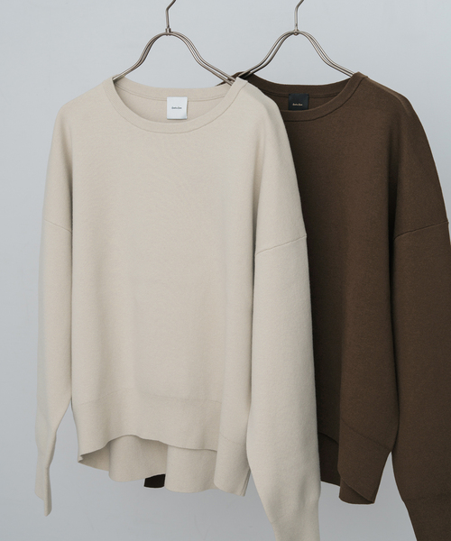 ニット セーター ウォッシャブルPEバルキーヤーンルーズニット レディース | Spick＆Span | 05