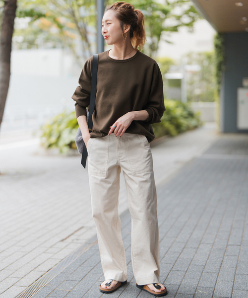 ニット セーター ウォッシャブルPEバルキーヤーンルーズニット レディース | Spick＆Span | 07