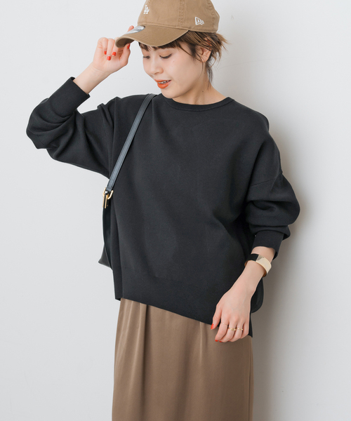 ニット セーター ウォッシャブルPEバルキーヤーンルーズニット レディース | Spick＆Span | 09