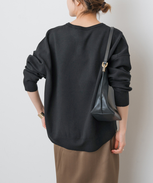 ニット セーター ウォッシャブルPEバルキーヤーンルーズニット レディース | Spick＆Span | 12