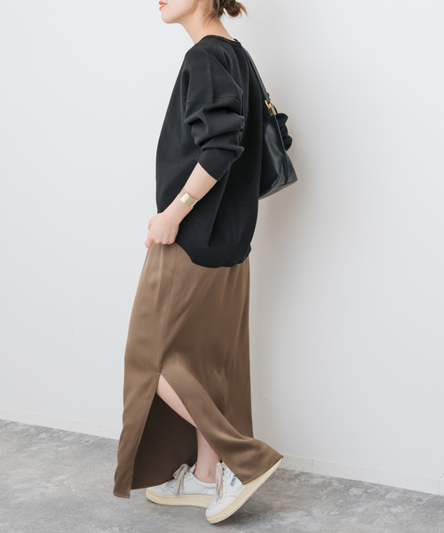 ニット セーター ウォッシャブルPEバルキーヤーンルーズニット レディース | Spick＆Span | 13