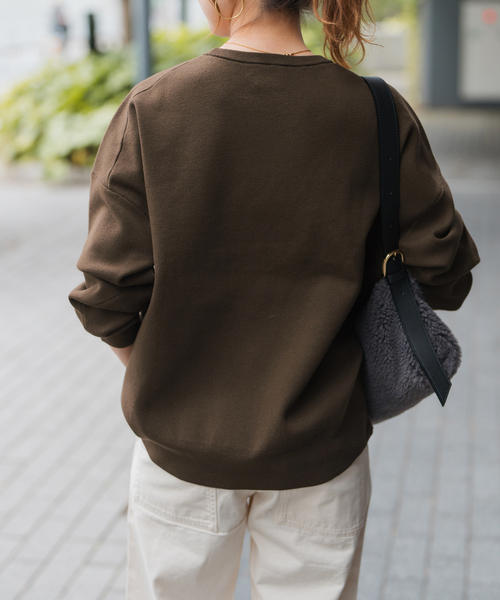 ニット セーター ウォッシャブルPEバルキーヤーンルーズニット レディース | Spick＆Span | 17