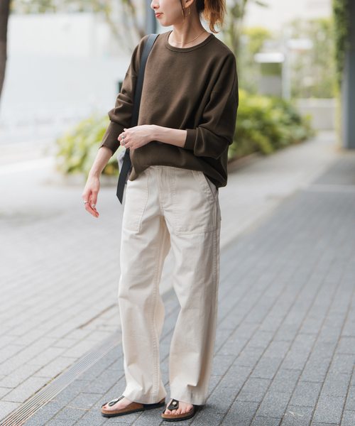 ニット セーター ウォッシャブルPEバルキーヤーンルーズニット レディース | Spick＆Span | 18