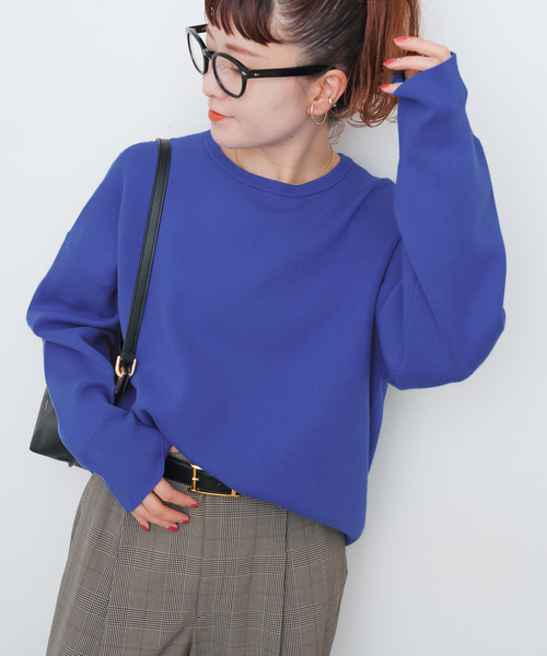 ニット セーター ウォッシャブルPEバルキーヤーンルーズニット レディース | Spick＆Span | 22