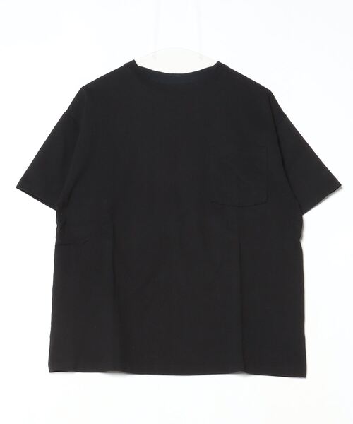「FREAK'S STORE」 半袖Tシャツ SMALL ブラック×ブラック メンズ