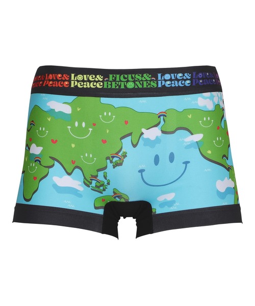 BETONES ボクサーパンツ ビトーンズ LOVE＆PEACE メンズボクサー