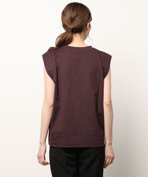 「enchainement」 ノースリーブトップス フリー グリーン レディース_画像3