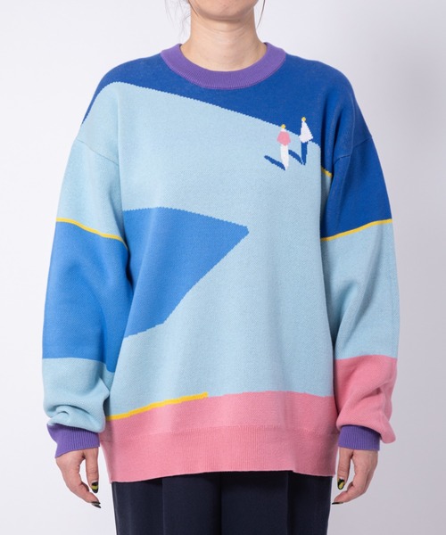 TXA セーター ニット 坂内拓 Jacquard Sweater メンズ レディース