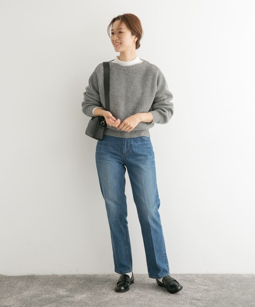 「URBAN RESEARCH DOORS」 長袖カットソー MEDIUM ブラック レディース