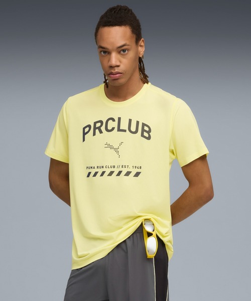 PUMA（プーマ） tシャツ メンズ ランニング ランクラブ グラフィック