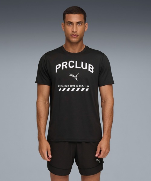 PUMA（プーマ） tシャツ メンズ ランニング ランクラブ グラフィック