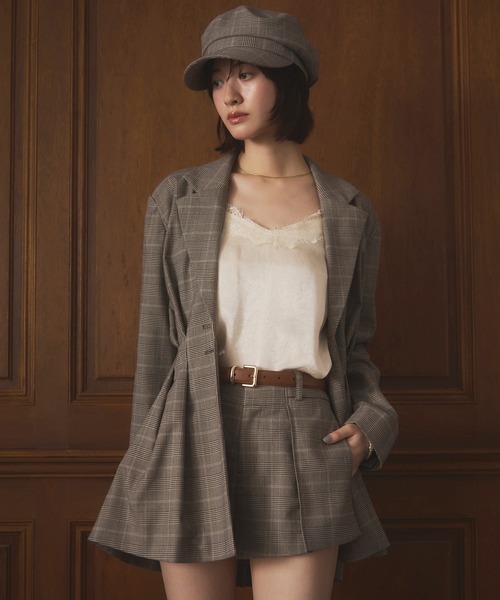 EIMY ISTOIRE（エイミーイストワール） パンツ グレンチェックスカ