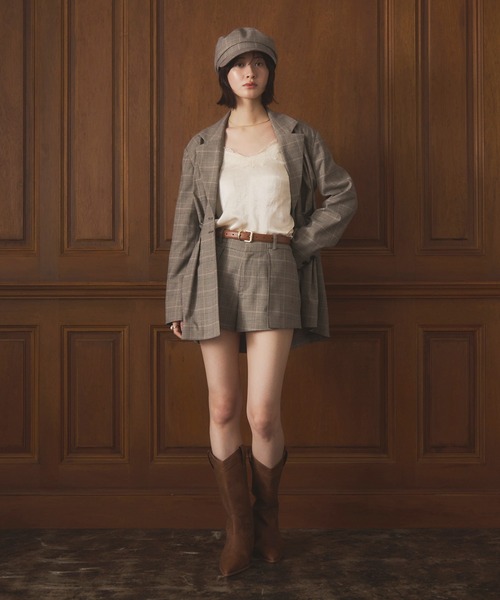 EIMY ISTOIRE（エイミーイストワール） パンツ グレンチェックスカ