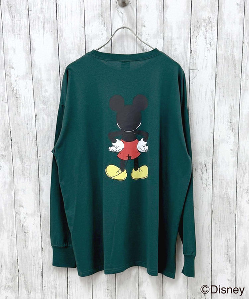 Disney（ディズニー） tシャツ メンズ MICKEY MOUSE ミッキー オーバー