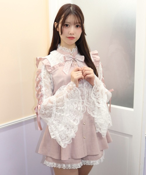 Secret Honey（シークレットハニー） セットアップ ビスチェ風切替姫袖