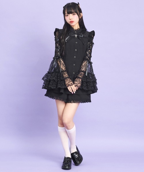 Secret Honey（シークレットハニー） セットアップ ビスチェ風切替姫袖