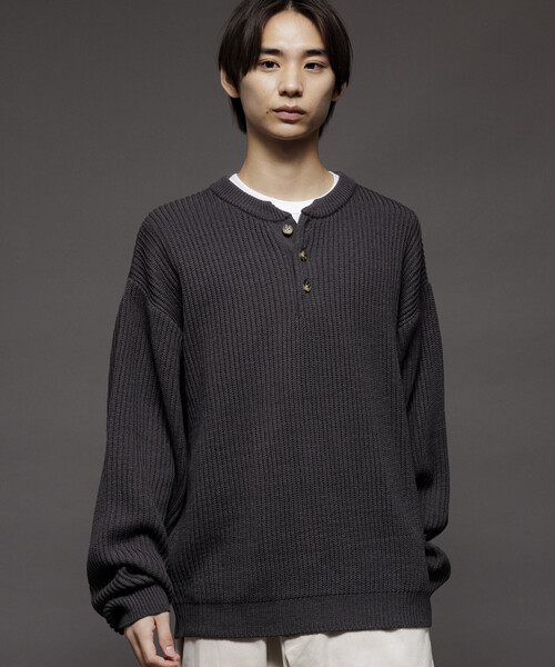 ニット/セーター argue wide knit pullover FREAK'S STORE（フリークスストア） セーター ニット 限定展開