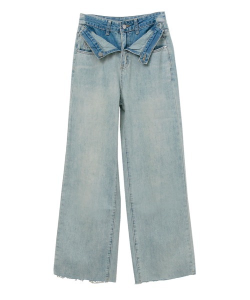 [Rejoule] [angelina] Denim брюки S голубой женский 