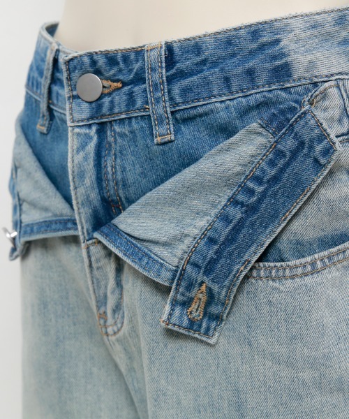 [Rejoule] [angelina] Denim брюки S голубой женский 