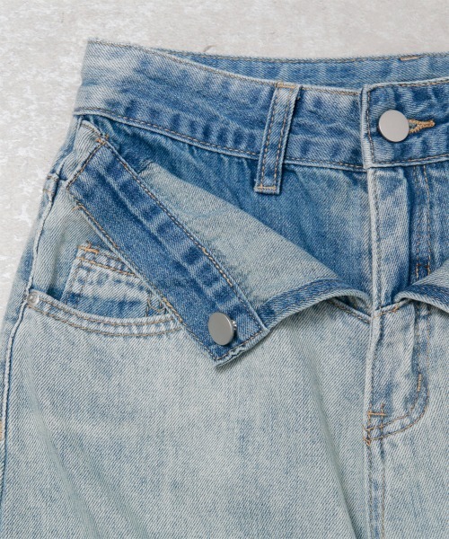 [Rejoule] [angelina] Denim брюки S голубой женский 