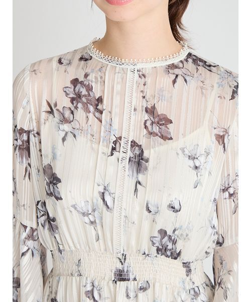 【美品】CELFORD プリーツフレアワンピース Aライン カットワーク刺繍 S CELFORD ワンピース フラワープリントフレアワンピース : ZOZOTOWN