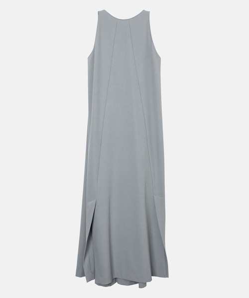 ワンピース スリーブレスツイルAラインドレス / Sleeveless Twill A-line Dressの画像