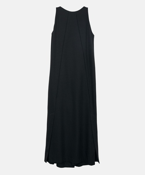 ワンピース スリーブレスツイルAラインドレス / Sleeveless Twill A-line Dressの画像