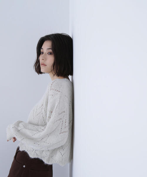 NATURAL BEAUTY BASIC（ナチュラルビューティーベーシック） ニット