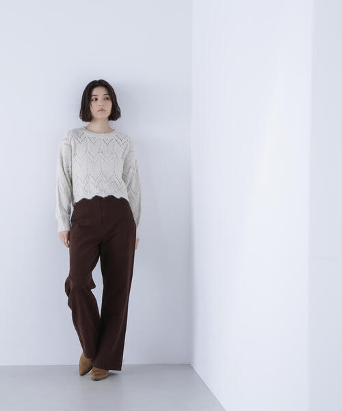 NATURAL BEAUTY BASIC（ナチュラルビューティーベーシック） ニット