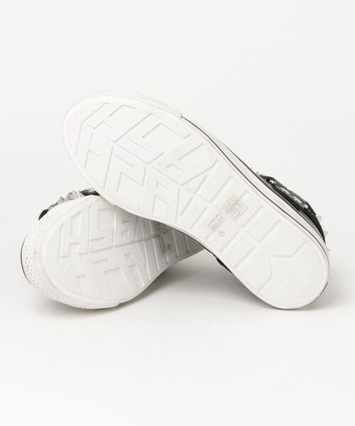 ASH⭐︎ハイカットスニーカー38インチ ASH（アッシュ） ハイカットスニーカー 38 ブラック レディース