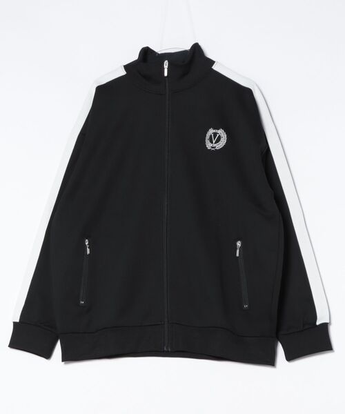 VANS ブラック　アウター　ジャケット L VANS Off The Wall Custom Classic Line Button Windbreaker