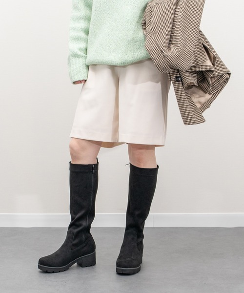 Bussola（ブソラ） ブーツ 「bussola」撥水アイスグリップソールロング