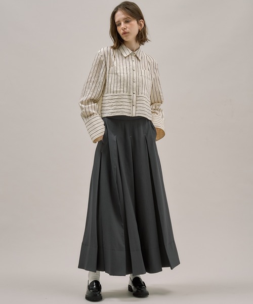 PUBLIC TOKYO（パブリックトウキョウ） ブラウス シャツ ダブル