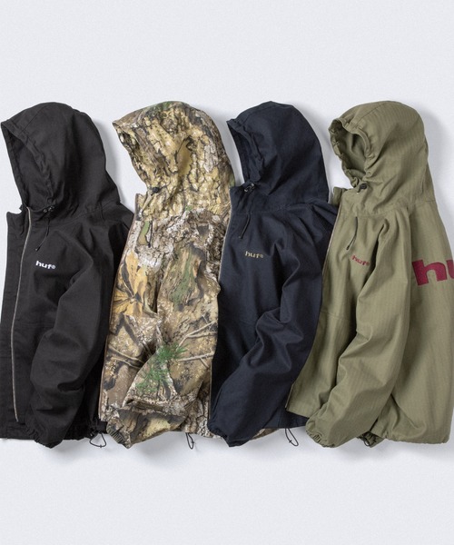 HUF（ハフ） ブルゾン アウター HUF eightynine HOODED JACKET メンズ
