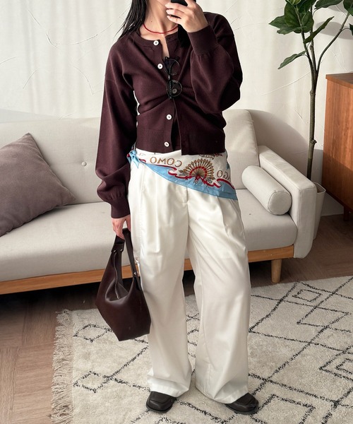 美品　希少　クレージュ　ロゴ　ニット　タンクトップ　カーディガン　M コットン 美品 希少 クレージュ ロゴ ニット タンクトップ カーディガン M