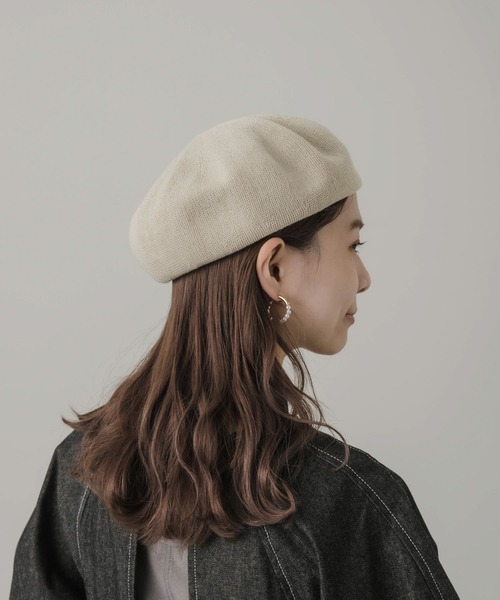 「SMELLY」 ベレー帽 - グレー レディース_画像7