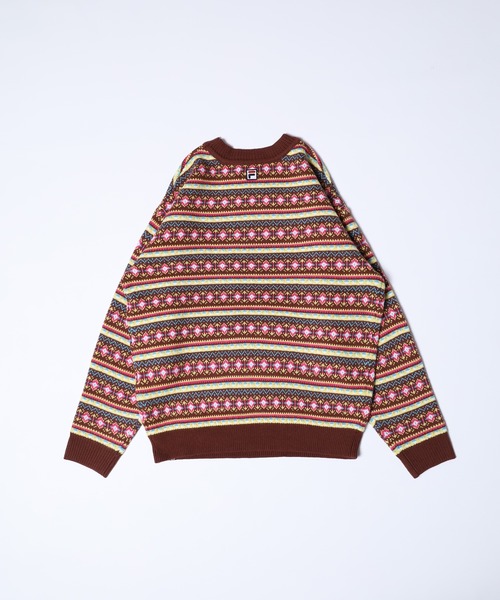 FILA（フィラ） ニット セーター フェアアイルセーター レディース