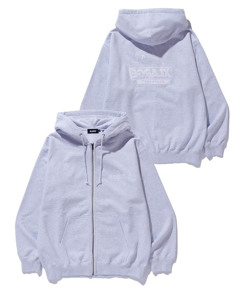 XLARGE（エクストラ ラージ） パーカー BACKSIDE OG ZIP UP HOODED