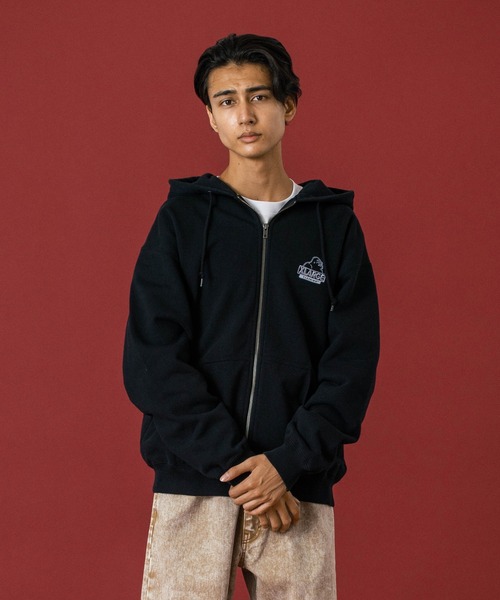 XLARGE（エクストラ ラージ） パーカー BACKSIDE OG ZIP UP HOODED