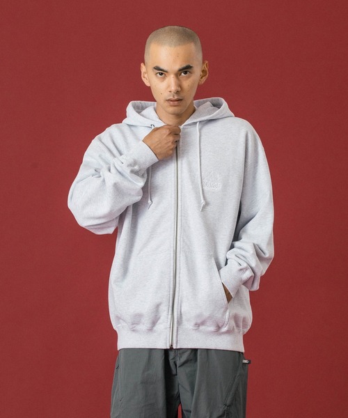 XLARGE（エクストラ ラージ） パーカー BACKSIDE OG ZIP UP HOODED
