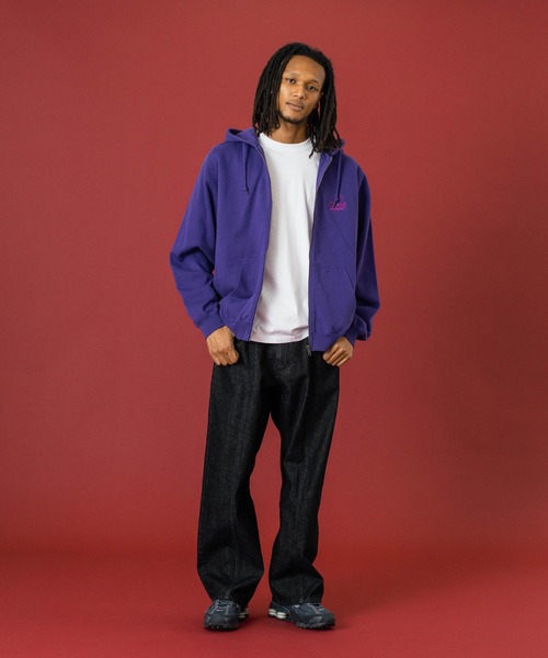 XLARGE（エクストラ ラージ） パーカー BACKSIDE OG ZIP UP HOODED