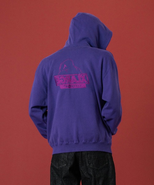 XLARGE（エクストラ ラージ） パーカー BACKSIDE OG ZIP UP HOODED