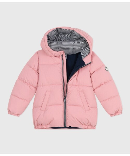 PETIT BATEAU（プチバトー） ダウン アウター 中綿入りフード 