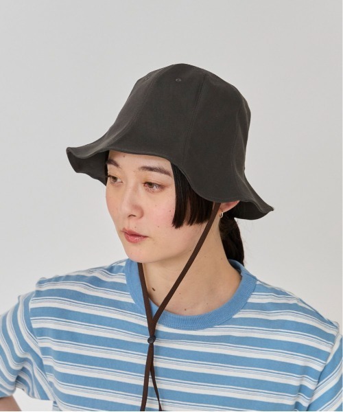 「OVERRIDE」 ハット 57~59cm ベージュ レディース_画像3