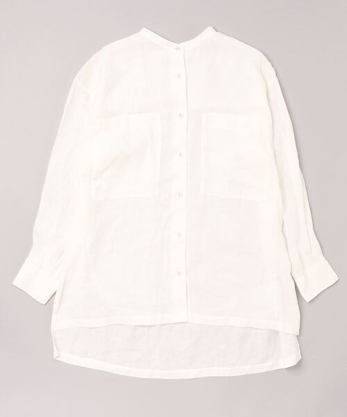 「SHIPS any」 長袖ブラウス ONE SIZE ホワイト レディース_画像2