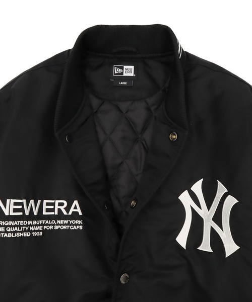 NEW ERA（ニューエラ） スタジャン L ブラック メンズ : ZOZOTOWN