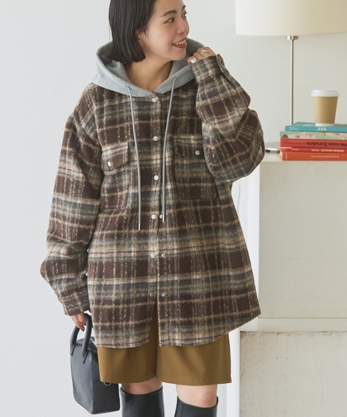 AMERICAN HOLIC（アメリカンホリック） ブラウス シャツ フード付き