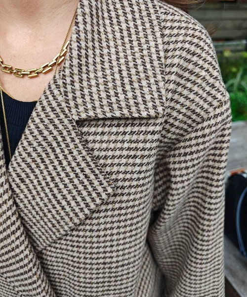 esutoreja（エストレジャ） コート チェスターコート ガンクラブ