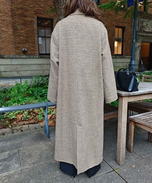 エストレジャ　チェックロングコート esutoreja（エストレジャ） コート チェスターコート ガンクラブ