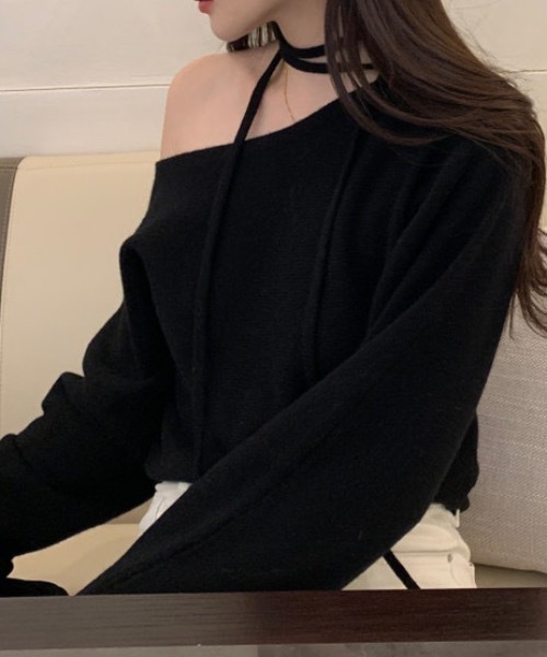 「CELENA BEATS」 長袖ニット L ホワイト レディース_画像5